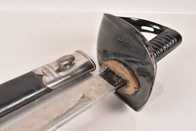 Lot 484 - A British 1845 Pattern Naval Boarding Cutlass