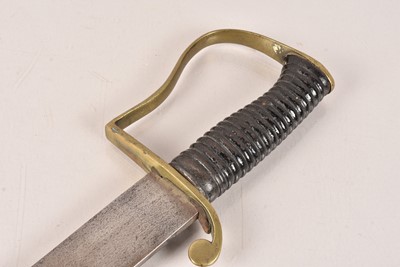 Lot 485 - A late 19th Century Artillery Sword