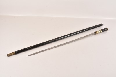 Lot 489 - An Antique Middle Eastern Sword Stick
