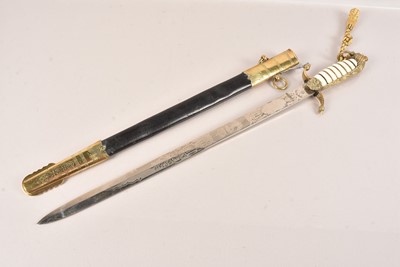 Lot 494 - A Naval Midshipman's Dirk