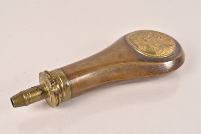 Lot 503 - A Vintage Shot/Powder Flask by James Dixon & Sons