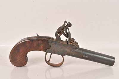 Lot 510 - A late 18th Century Flintlock Pistol