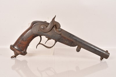 Lot 511 - A large calibre Percussion Cap Pistol