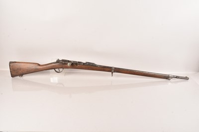 Lot 517 - A Scarce French 11mm Obsolete Calibre M1874/80 Gras Rifle