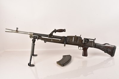 Lot 518 - A Deactivated WWII Enfield Bren MkI Light Machine Gun