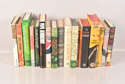 Lot 528 - A good selection of Ernest Hemingway books