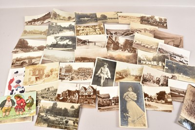 Lot 547 - Edwardian and Later Postcards in Two Large Period Albums (1200+)