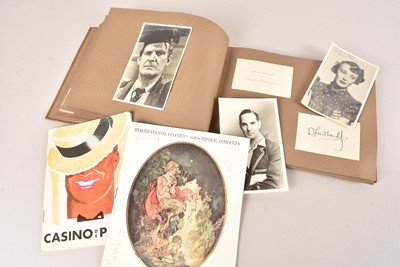 Lot 552 - Autograph Album Dated 1936