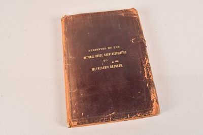 Lot 553 - 1893 Catalogue Official Ninth Annual Horse Show Maddison Square Gardens