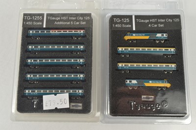 Lot 4 - T Gauge BR Intercity HST  Train and Coach Pack (2)