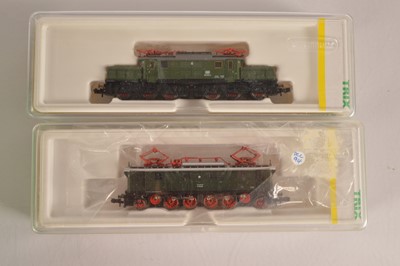 Lot 34 - Minitrix N Gauge German Electric Locomotives (2)
