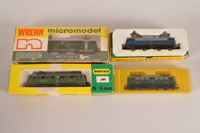 Lot 38 - N Gauge Swiss and German Electric Locomotives (4)