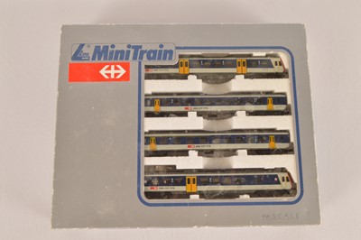 Lot 45 - Lima N gauge Swiss Four Car Train Pack