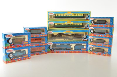 Lot 99 - Hornby 00 Gauge boxed Thomas Series Locomotives Coaches wagons and Crane (13)
