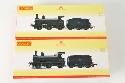 Lot 116 - Pair Hornby 00 Gauge boxed BR green Class J15 Locomotives and Tenders (2)