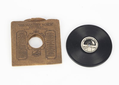 Lot 796 - A rare Queen Mary’s Dolls’ House HMV record circa 1924