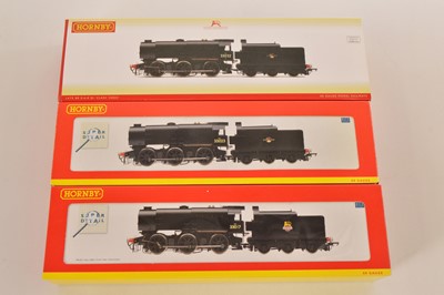 Lot 140 - Hornby 00 Gauge boxed BR black Class Q1 Locomotives and Tenders (3)