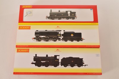 Lot 147 - Hornby 00 Gauge boxed BR black Steam Locomotives (3)