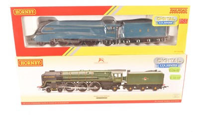 Lot 160 - Pair of Hornby 00 Gauge boxed Steam Locomotives with Sound (2)
