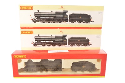 Lot 171 - Hornby 00 Gauge boxed BR black Class 2800  Locomotives and Tender all with decoders fitted (3)