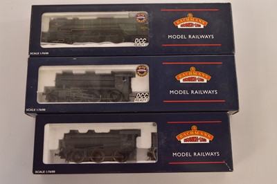 Lot 186 - Bachmann boxed 00 Gauge BR Steam Locomotives and Tenders (3)
