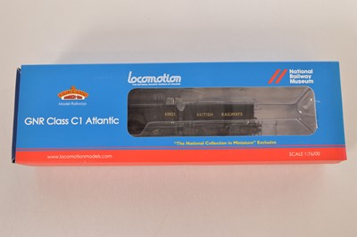 Lot 198 - Bachmann for Locomotion Models National Railway Museum boxed 00 Gauge 31-766NRM BR black ex GNR Atlantic Class 4-4-2 62822 Steam Locomotive and Tender