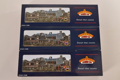 Lot 223 - Three Bachmann boxed 00 Gauge BR black N Class 2-6-0 Locomotives and Tenders (3)