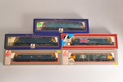 Lot 278 - Lima OO Gauge Class 47 Diesel Locomotives (5)