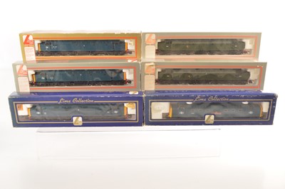 Lot 294 - Lima OO Gauge Class 55 and Class 40 Diesel Locomotives (6)