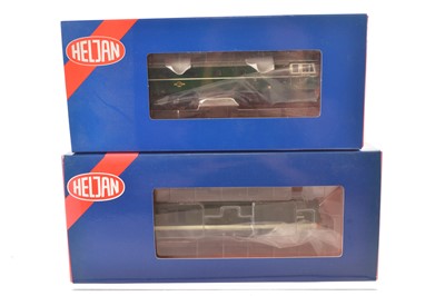 Lot 301 - Heljan 00 Gauge boxed BR green Diesel Locomotives (2)