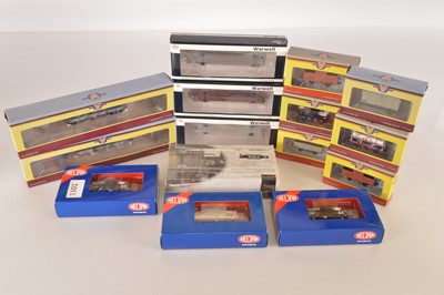 Lot 309 - Accurascale Locomotion Heljan Hattons Warwell and Oxford Rail Boxed 00 Gauge BR wagons (15 boxes, 17 wagons)