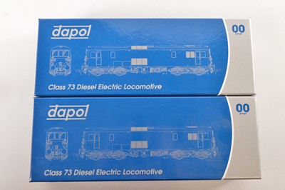 Lot 314 - Dapol OO Gauge Class 73 Diesel Electric Locomotives (2)