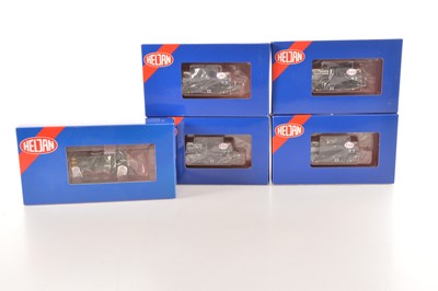 Lot 345 - Heljan OO Gauge Diesel Shunter and Goods Wagons (5)
