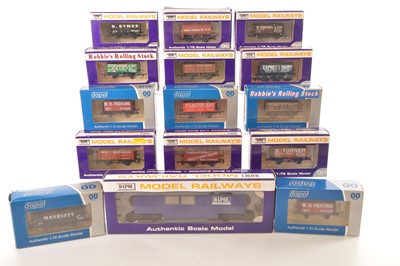 Lot 346 - Dapol OO Gauge Track Cleaner and Private Owner Goods Wagons Including Special Edition Examples (15)