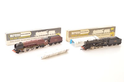 Lot 370 - Wrenn 00 Gauge boxed Class 8F and City Class Locomotives and Tenders (2)