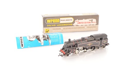 Lot 375 - Wrenn 00 Gauge boxed Special Limited Edition W2406 BR lined black 2-6-4T 80120 Tank Locomotive