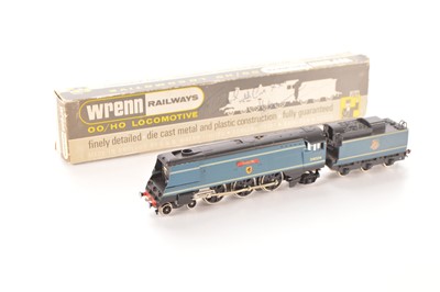 Lot 380 - Wrenn 00 Gauge boxed W2268 BR blue West Country Class 34004 'Yeovil' Locomotive and Tender