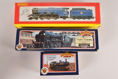 Lot 418 - Hornby (China) and Bachmann 00 Gauge boxed Steam Locomotives (3)