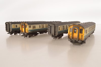 Lot 441 - Britannia Pacific Models  DC Kits 00 Gauge BR blue/grey Class 411 (4-Cep) unrefurbished EMU 4 Car Set
