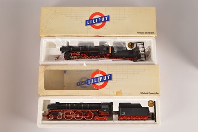 Lot 455 - Liliput HO Gauge  German Steam Locomotives With Tenders (2)