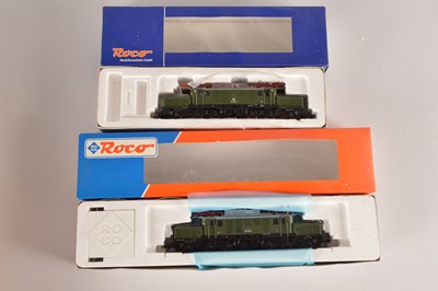 Lot 459 - Roco HO Gauge German Electric Krokodil Locomotives (2)