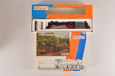 Lot 464 - Roco German HO Gauge Steam Locomotives with Tenders (2)