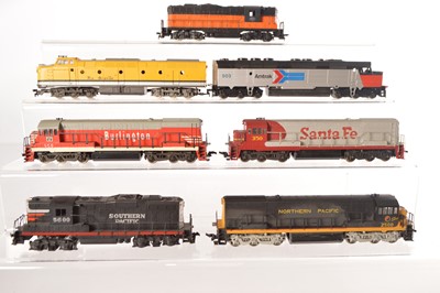 Lot 473 - Rivarossi Archive American HO Gauge Diesel Locomotives (7)