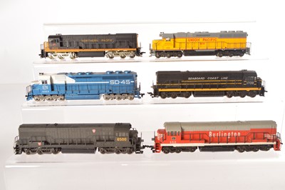 Lot 475 - Rivarossi Archive American HO Gauge Diesel Locomotives (6)