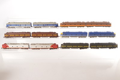 Lot 477 - Rivarossi Archive American HO Gauge Diesel Locomotives (6)