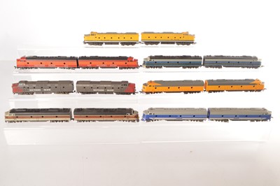 Lot 478 - Rivarossi Archive American HO Gauge Diesel Locomotives (7)