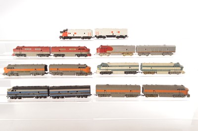 Lot 480 - Rivarossi Archive American HO Gauge Diesel Locomotives (7)