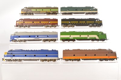 Lot 482 - Rivarossi Archive American HO Gauge Diesel Locomotives (8)