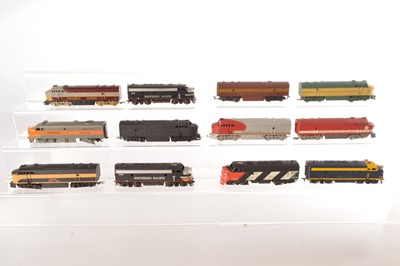 Lot 484 - Rivarossi Archive American HO Gauge Diesel Locomotives and B Units (12)