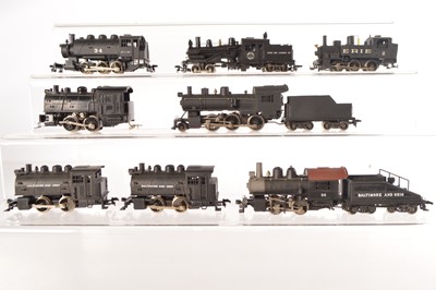 Lot 509 - Rivarossi Archive HO Gauge American Steam Locomotives (8)